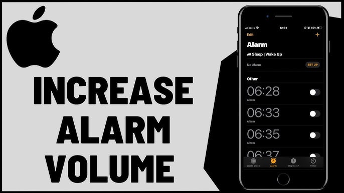 iPhone Alarm Volume