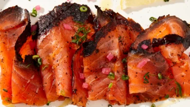 pastrami style smoked salmon fresh shipped